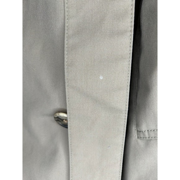 Christian Dior Monsieur Belted Trench Coat Tan Thinsulate Lined 40R Mens Vintage - Picture 15 of 16